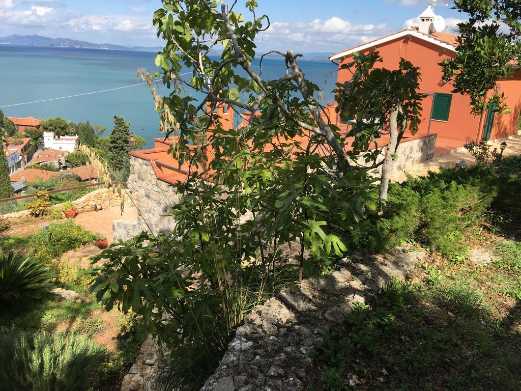 Casa Azzurra Lägenhet Porto Santo Stefano  Exteriör bild